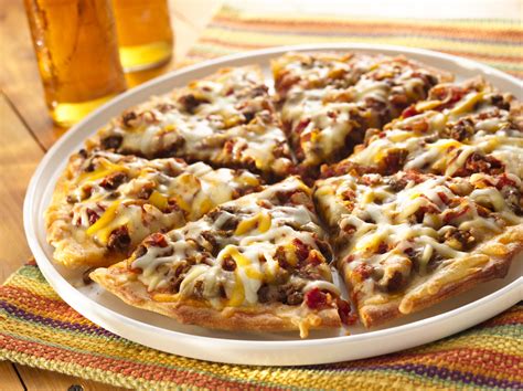 Mexican Pizza Recipe | Sargento® Shredded 4 Cheese Mexican