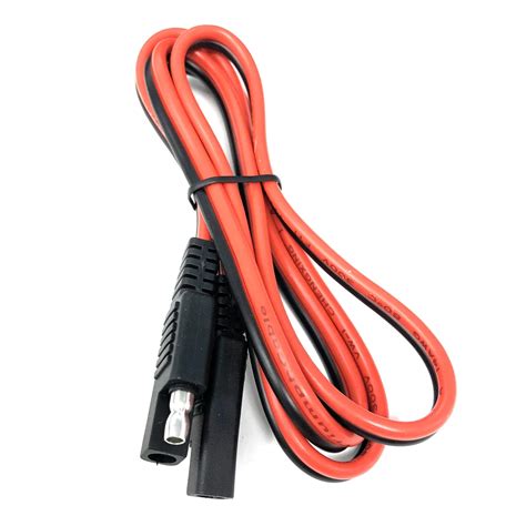 100CM 12V SAE To SAE Quick Disconnect Extension Cable Cord Battery Charger Cable Connectors ...