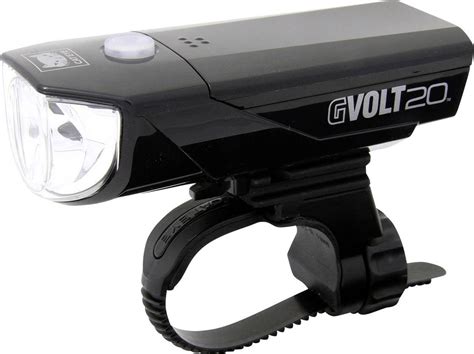 Cateye Bike headlight GVOLT20 HL-EL350G LED (monochrome) battery-powered Black | Conrad.com