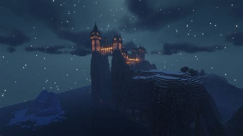 I call it Cloud Castle, made on a vanilla SMP : r/Minecraftbuilds