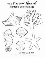 Ocean Coloring Pages sketch template