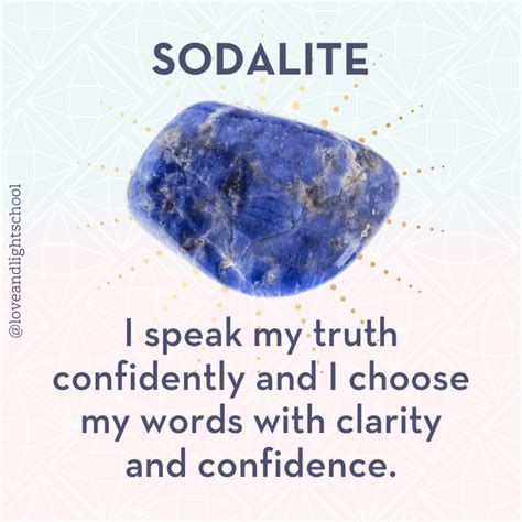 Healing Properties of Sodalite: A Crystal for Mutual Understanding ...