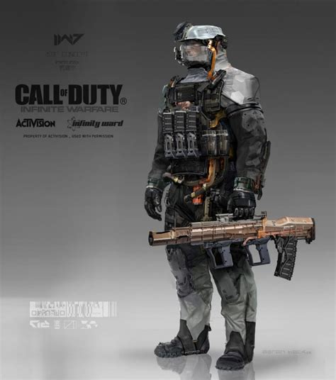 Call of Duty: Infinite Warfare Concept Art by Aaron Beck | Concept Art ...