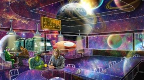 Restaurant at the End of the Universe Cartoon