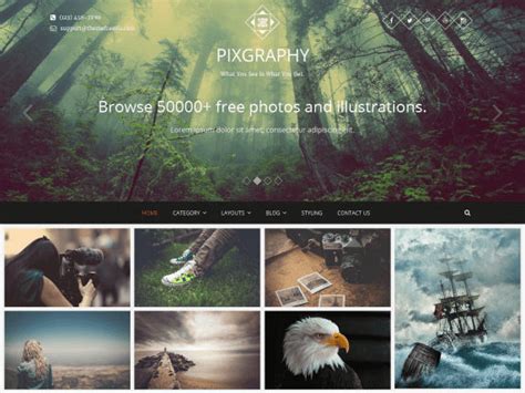 15+ Best and Free Photography WordPress Themes