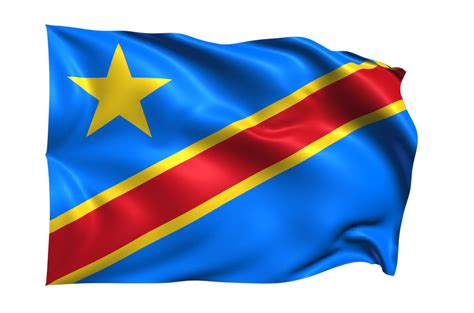 Congo Flag Waving PNGs for Free Download