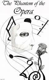 Phantom Of The opera coloring Pages sketch template