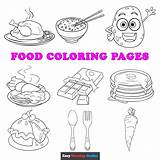 Free Printable Food Coloring Pages For Kids sketch template