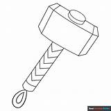 Hammer Coloring Page sketch template