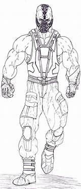 Bane Coloring Pages  BentuMathews sketch template