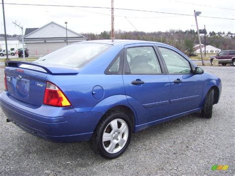 French Blue Metallic 2005 Ford Focus ZX4 SES Sedan Exterior Photo ...