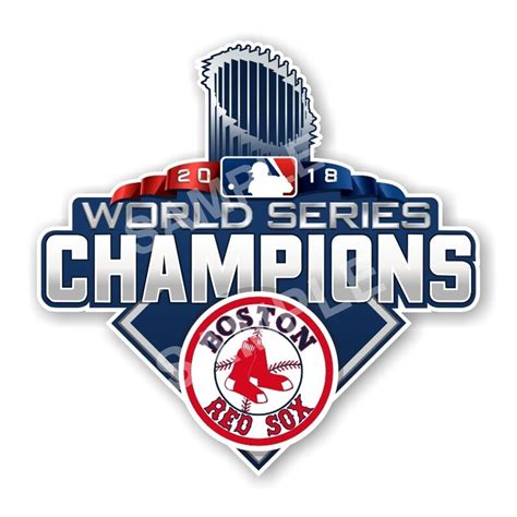 Boston Red Sox 2018 World Series Champions Precision Cut Decal | Etsy