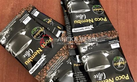 Harga Mesin Kemasan Kopi Sachet Hubungan Dengan Kemajuan Usaha