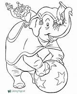 Circus Coloring Pages sketch template