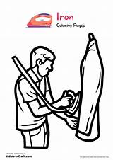 Iron Coloring Pages For Kids Free Printable  Art & Craft sketch template