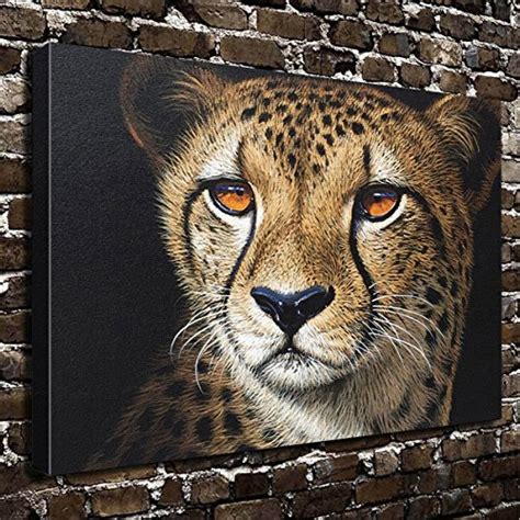 Cheetah Wall Art | Kritters in the Mailbox | Cheetah Canvas or Mural