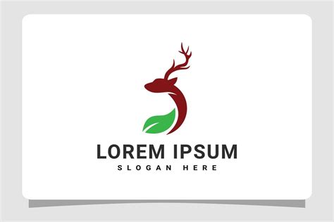 Deer Logo Template Design Inspiration 19783495 Vector Art at Vecteezy