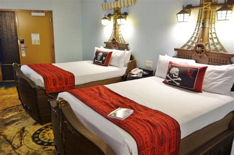 Pirate Rooms at Disney's Caribbean Beach Resort - yourfirstvisit.net