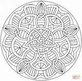 Free mandala coloring Pages Elegant Celtic mandalas To color Of  sketch template