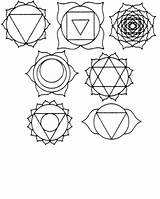 Coloring Sheets For Kids The Seven Chakras sketch template