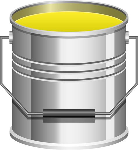 Realistic paint can clipart design illustration 9380382 PNG