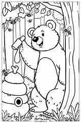 22 bear coloring Pages Free PDF & PNG Printables sketch template