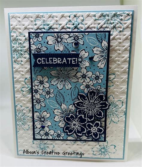 Stampin’ Up! Petal Park bundle | Stamping up cards, Embossed cards, Stampin up cards