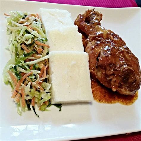 Chicken ugali and cabbages | Sauteed cabbage, Sauteed chicken, Saute