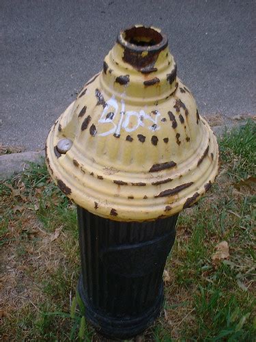 fire hydrant graffiti | MBK (Marjie) | Flickr