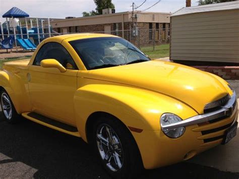 Find used Beautiful Yellow 2004 Chevy SSR - Only 22,000 mi in Amarillo ...