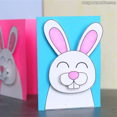 Easter Bunny Card - Easy Peasy and Fun