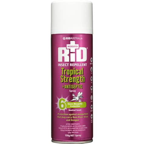 Rid Insect Repellent Tropical Strength Spray 150g | Woolworths