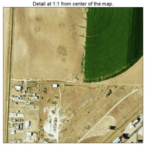 Aerial Photography Map of Spearman, TX Texas