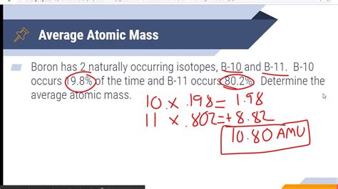 Chemistry II: Video 3-2: AMU and Molar Conversions - YouTube