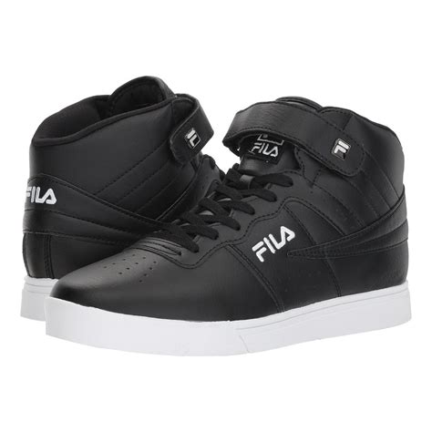 FILA - Fila Vulc 13 Mid Plus Mens Black High Top Fashion Sneaker Shoes - Walmart.com - Walmart.com