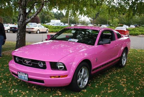 Pin by Domani J on Think pink, it's a girl thing!!! | Pink mustang, Pink car, Mustang cars