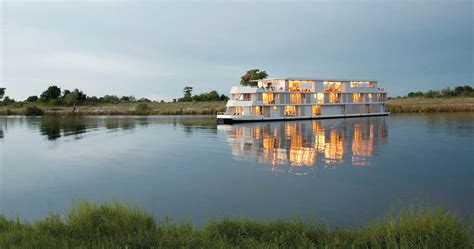 Zambezi Queen boat cruise in Chobe National Park - Luxury river cruise ...