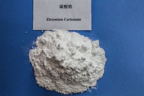 Zirconium (IV) Carbonate Basic CAS #: 57219-64-4 - China Zirconium Carbonate and Zirconium Basic