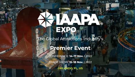 2022 IAAPA Expo Orlando : This year's Legend panel is set