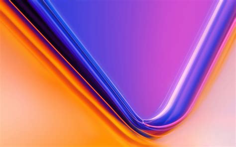 Download Purple Orange Abstract Design Poster 4K 5K 6K HD Wallpaper - GetWalls.io