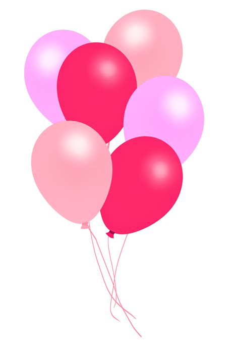 Pink Balloons PNG Free Download | PNG Arts