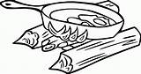 Campfire Coloring Page  Nation sketch template