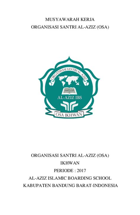 (DOC) MUSYAWARAH KERJA | hafidz salman - Academia.edu