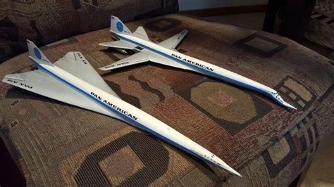 Revell's Boeing SST (2707-200) 1;200 at Cruise and Takeoff Concorde, Plastic Model Kits, Plastic ...