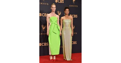 Mackenzie Davis and Gugu Mbatha-Raw | Best Pictures From the 2017 Emmys | POPSUGAR Celebrity Photo 7