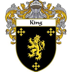 King Family Crest – Heraldic Jewelry