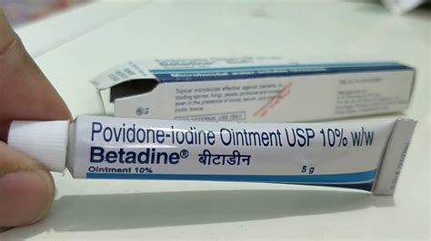 Complete medicine review in English: Betadine ointment cream for skin infection - YouTube