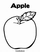 Apple coloring pages To Download And Print For Free sketch template