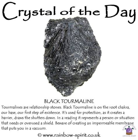 °Black Tourmaline Crystal Healing Stones, Reiki Crystals, Crystal Magic, Crystal Gems, Color ...