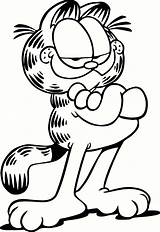 Garfield Coloring Pages  Learny Kids sketch template